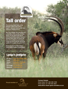 Dries Visser Advertising: Wildlife Ranching 2 2014 1