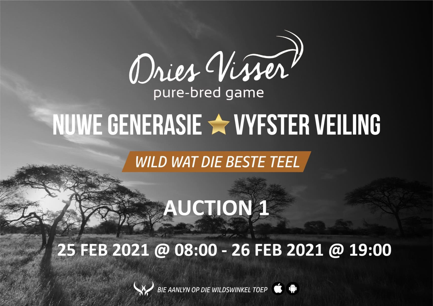 2021 Dries Visser Pure-Bred Game Auction 1-1